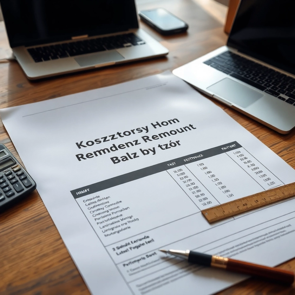 Kosztorys Remontu Domu Dla Banku Wzór